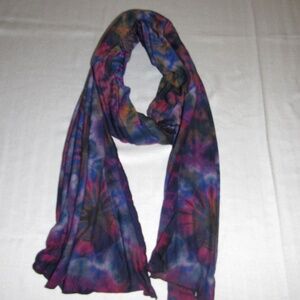 Boho hippy tie dye scarf/shawl
